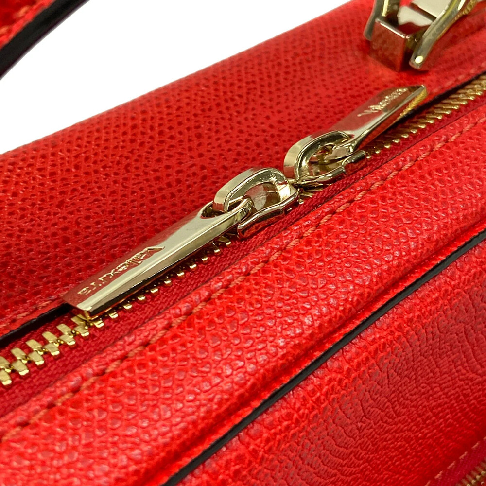 Valextra Serie Esse Mini Red Leather #306818V90B - Picture 12 of 15